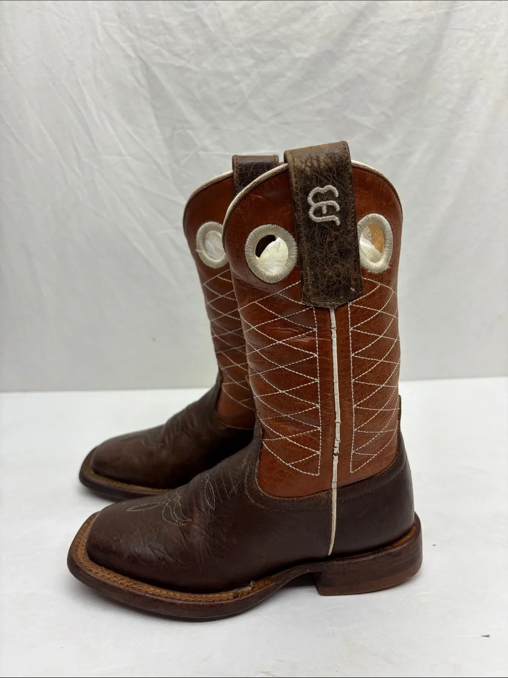 Anderson Bean western boots for toddler boy size 9